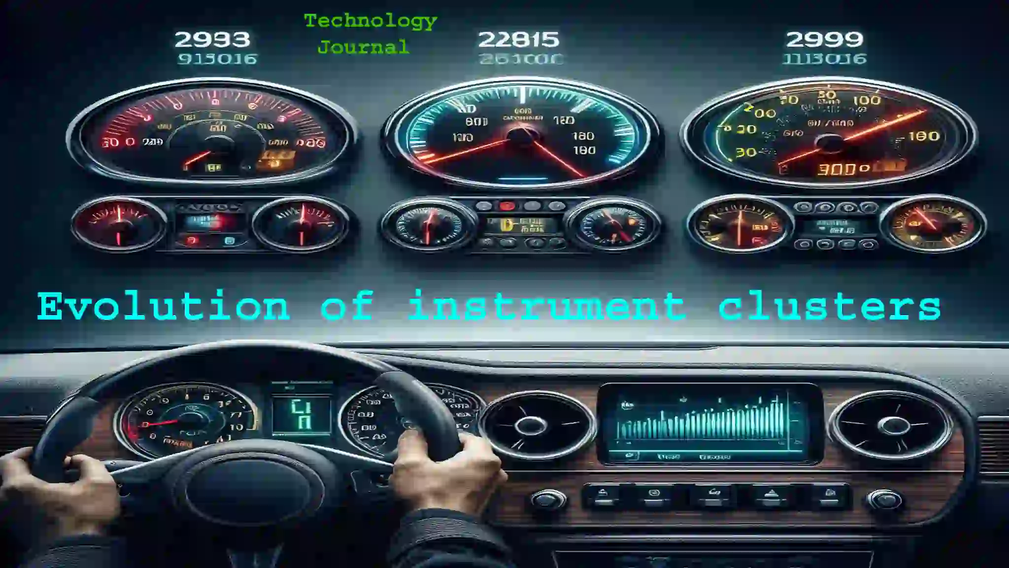 Evolution of instrument cluster