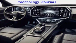 Interior of the Tesla Cybertruck