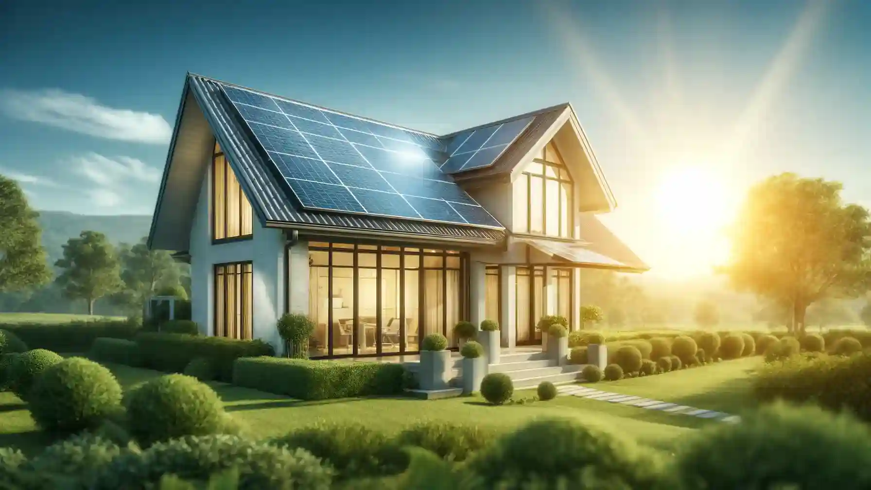 How solar energy works for homes