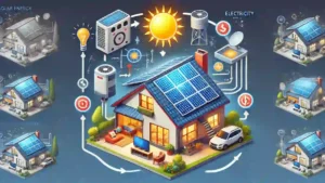 How solar energy works for homes