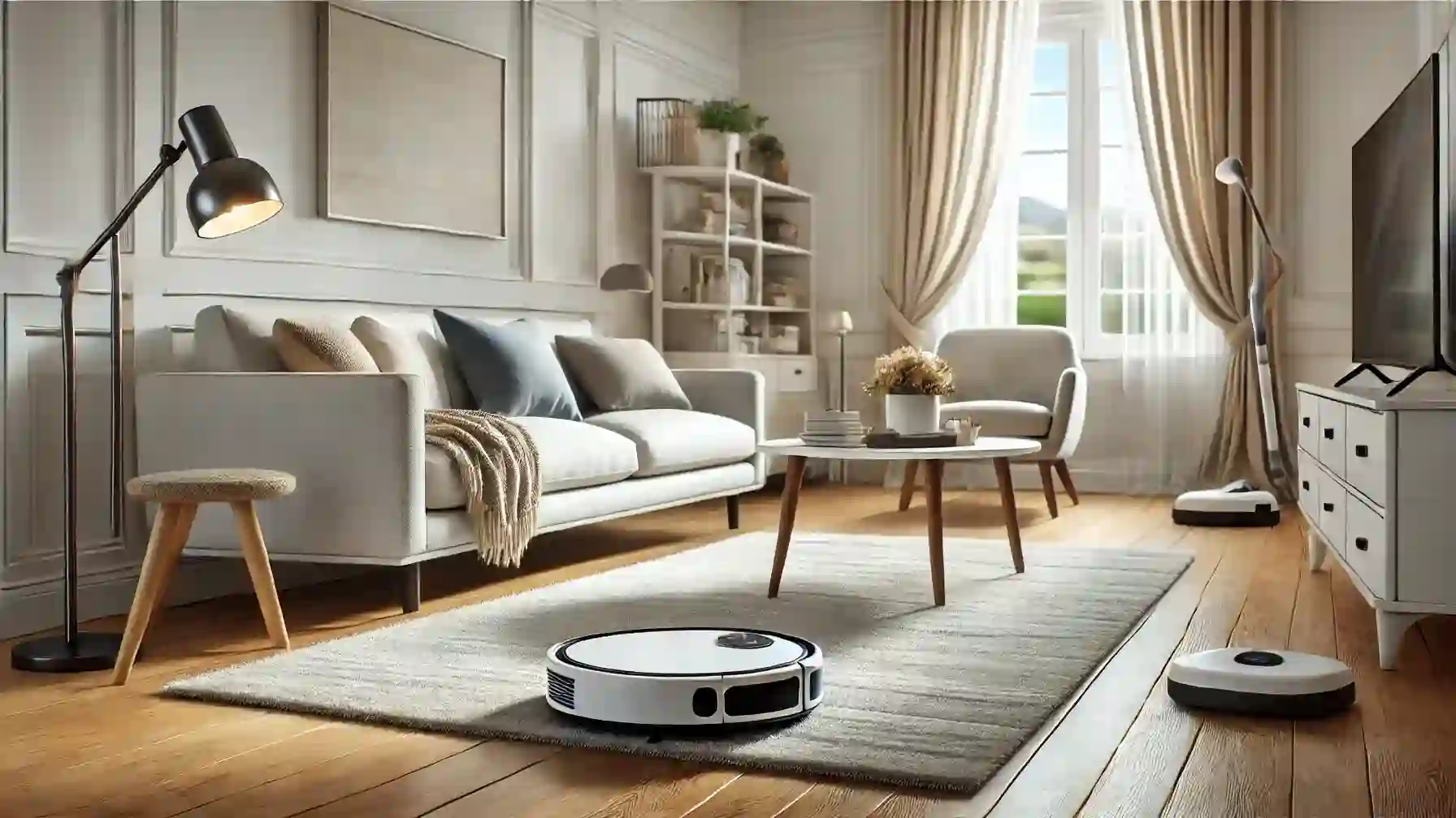 Robot Vacuum Cleaner in Action