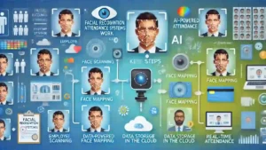 working mechanism of Facial Recognition Attendance System