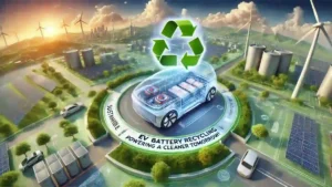 Sustainable EV Battery Recycling Powering a Cleaner Tomorrow